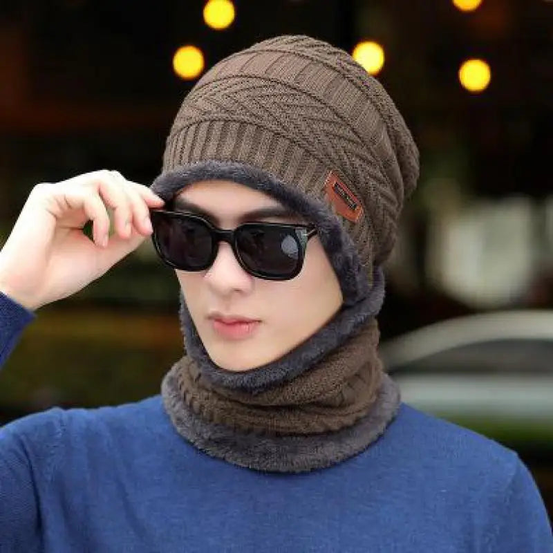 Winter Beanie Knitted Hat Winter Cap for man woman