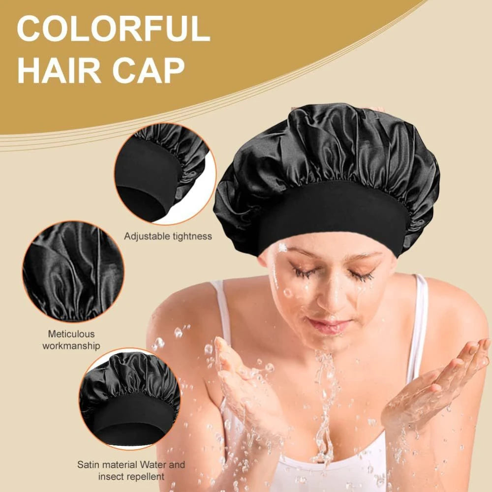 Newly Satin Night Hair Cap