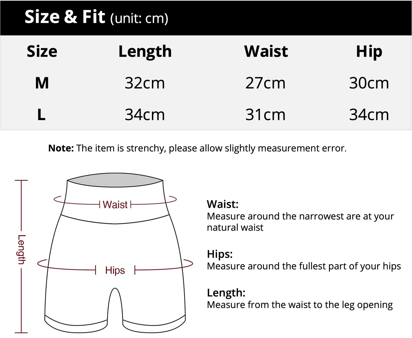 Women High Waist Workout Shorts