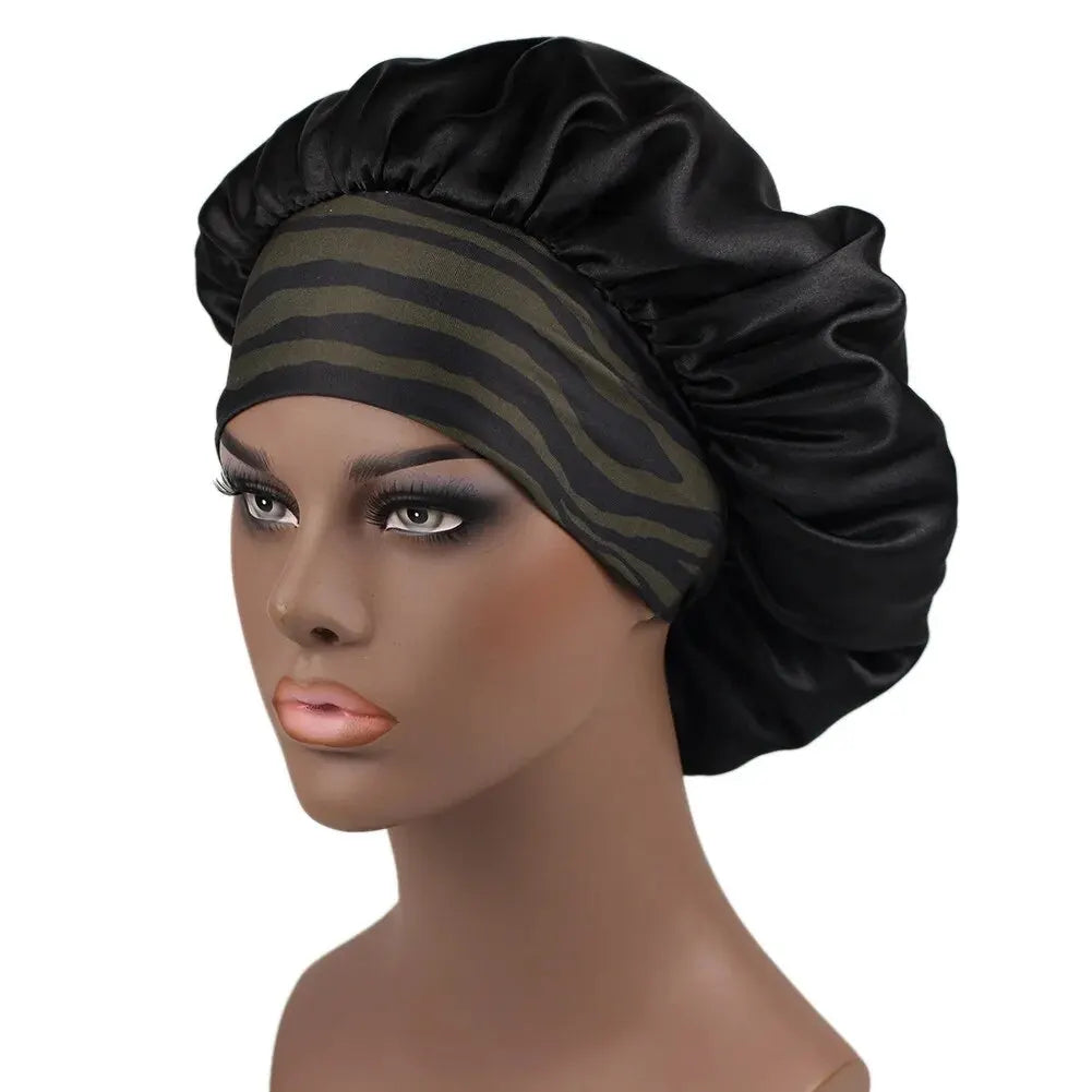 Satin Bonnets Night Sleeping Cap