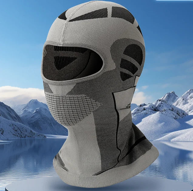 Men Women Cold-Proof Thermal Scarf Winter Ski Hat