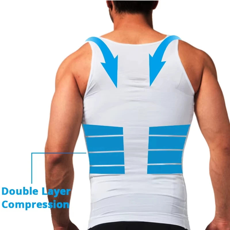 Men's Compression Body Shaper Tank Top