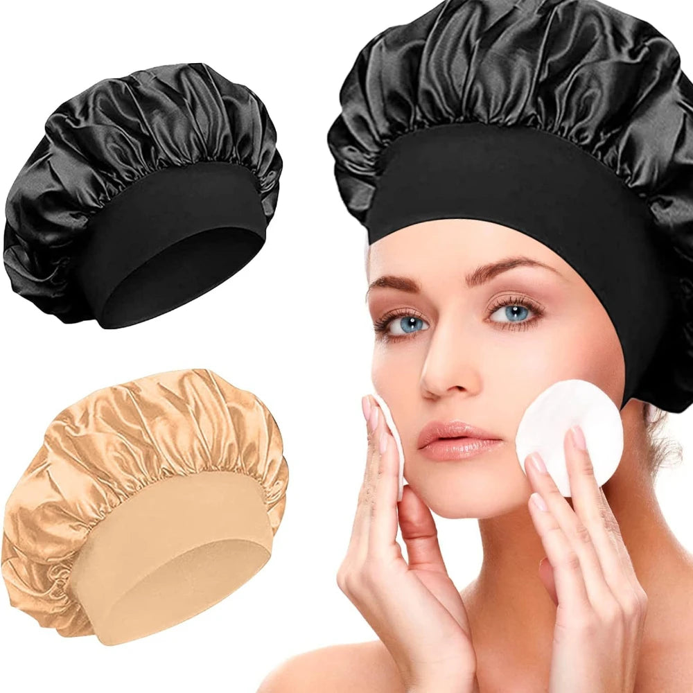 Newly Satin Night Hair Cap